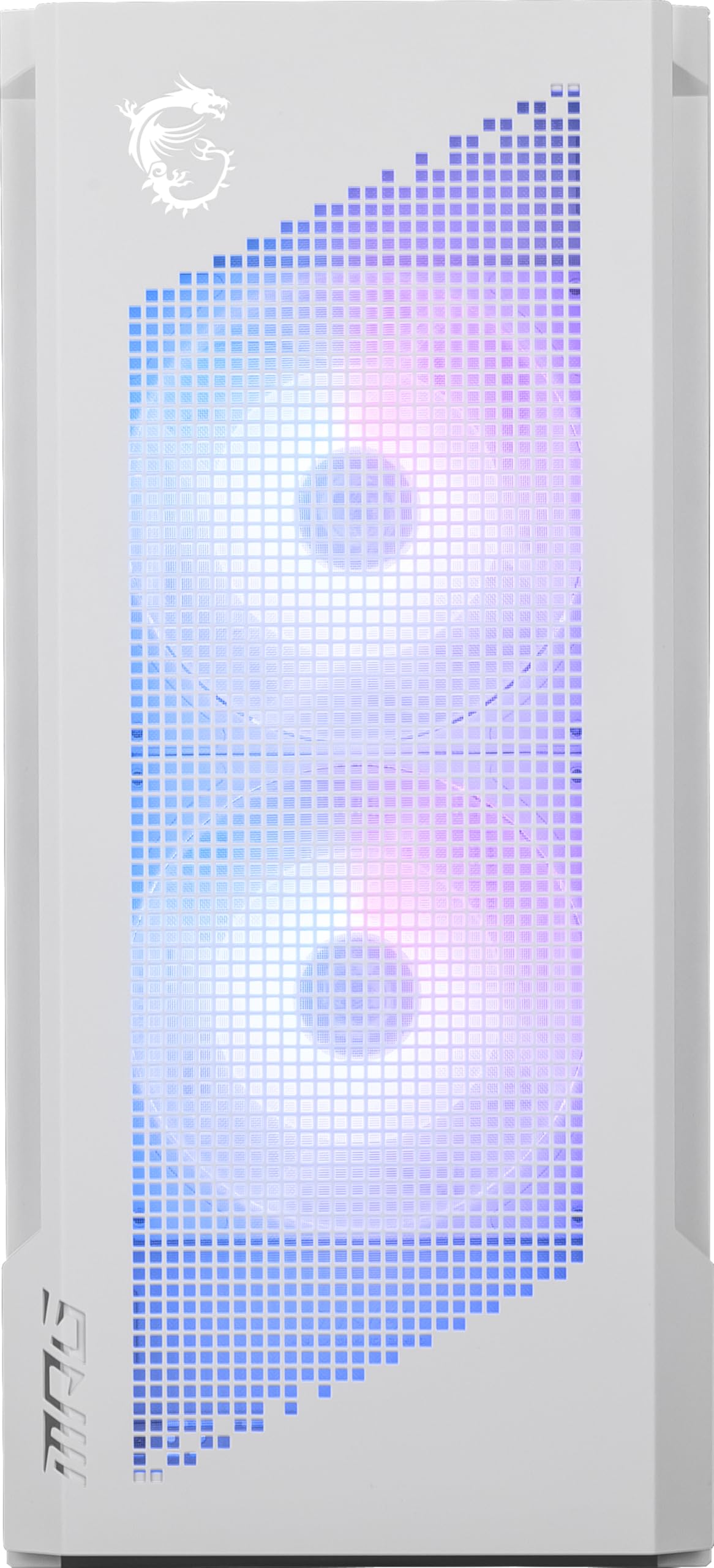 MSI MPG Velox 300R Airflow PZ White - Mid-Tower Gaming PC Case